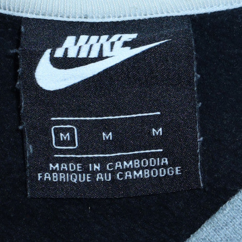 Nike Men's Grey Crew Neck Pullover Sweatshirt M Sports Logo