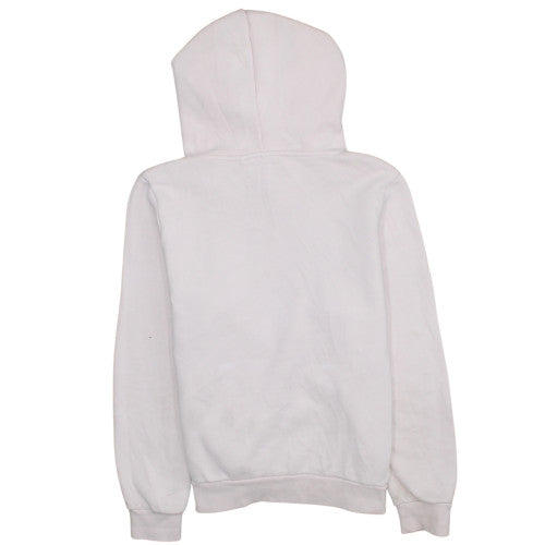 Diesel Womens Beige Small Pullover Hoodie with Logo Embroidery