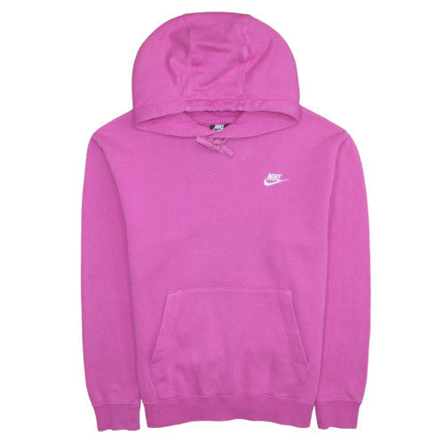 Nike Women's Pink Pullover Hoodie Size S Cotton Blend