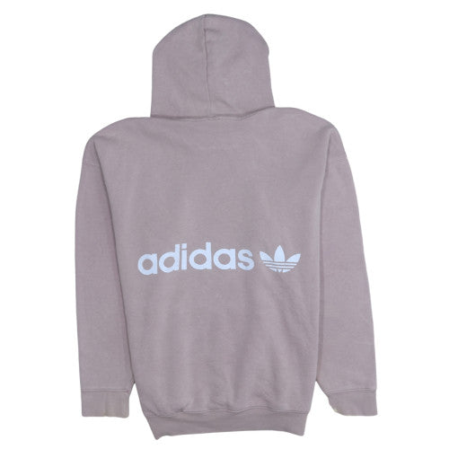 Adidas Women’s Mauve Pullover Hoodie Size 12 Cotton Blend