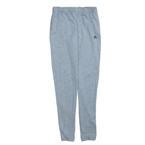 Adidas Boys Grey Jogger Sweatpants 11-12 Years Elastic Waist Lightweight