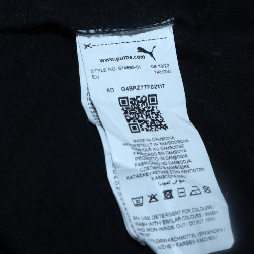 Puma Men's Blue Pullover Hoodie M Regular Fit Sportswear