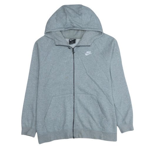 Nike Mens Grey 2XL Full Zip Hoodie