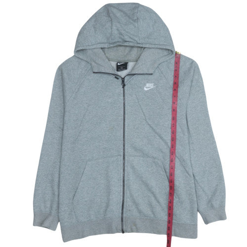 Nike Mens Grey 2XL Full Zip Hoodie