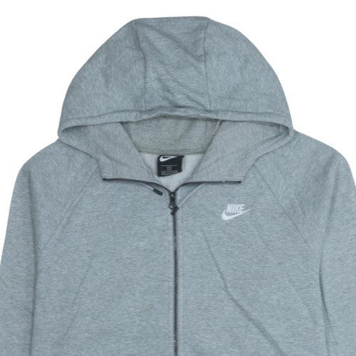Nike Mens Grey 2XL Full Zip Hoodie