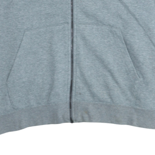 Nike Mens Grey 2XL Full Zip Hoodie