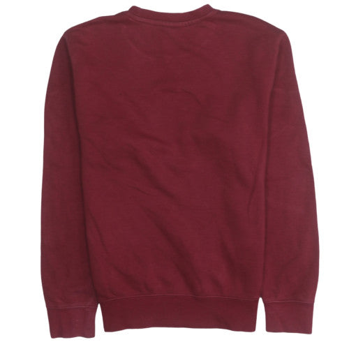 Nike Men's Red Crew Neck Pullover Sweatshirt XS