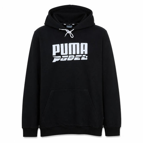 Puma Men's Black Pullover Hoodie L Fleece Sportswear