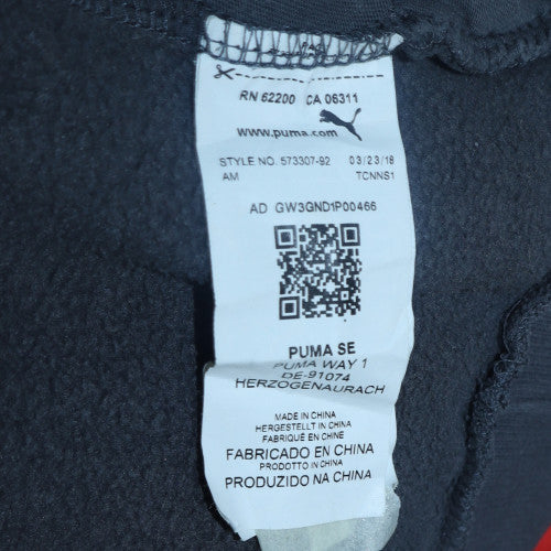 Puma Men's Black Pullover Hoodie L Fleece Sportswear