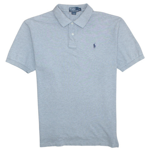 Ralph Lauren Men's Grey Cotton Short Sleeve Polo Shirt XL