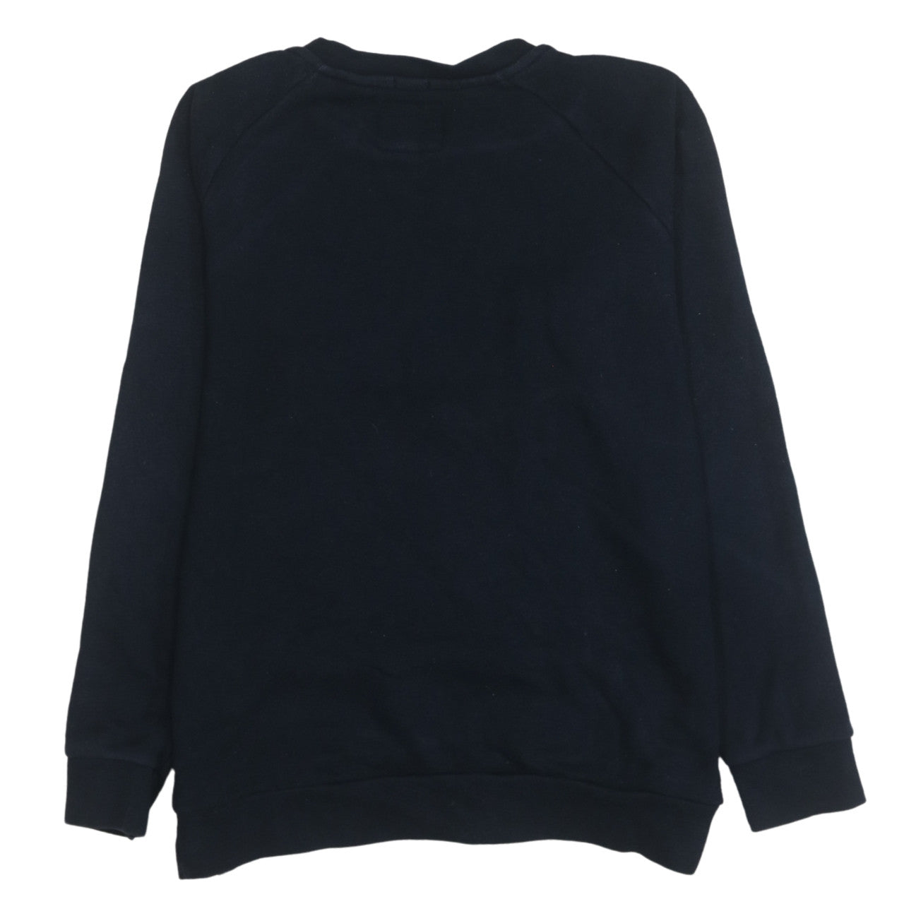 Superdry Women Navy Blue Paris Logo Pullover Sweatshirt Size M