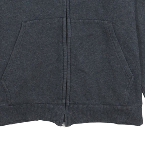 Under Armour Men's Grey Full Zip Hoodie Size L Fleece Sportswear