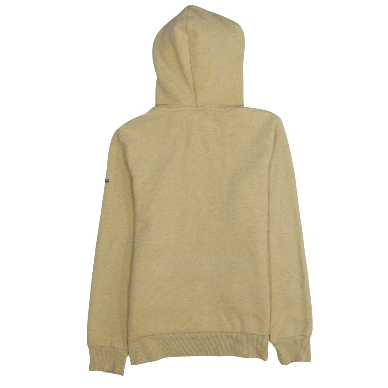 Superdry Womens Beige Pullover Hoodie Size 12 Graphic Print