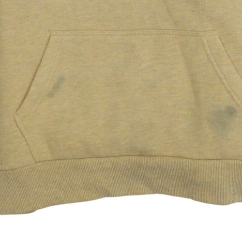Superdry Womens Beige Pullover Hoodie Size 12 Graphic Print