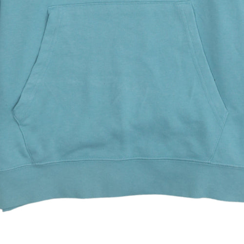 Champion Girls Blue 2XL Pullover Hoodie with Logo Front Pocket