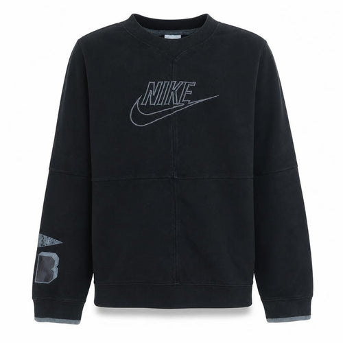 Nike Boys Black XL 158-170cm Logo Crew Neck Sweatshirt