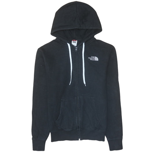 The North Face Men’s Black Full Zip Hoodie Size S Cotton Fleece