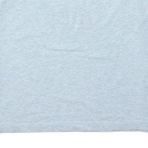 Reebok Men's Grey L Sports Crew Neck Short Sleeve T-Shirt