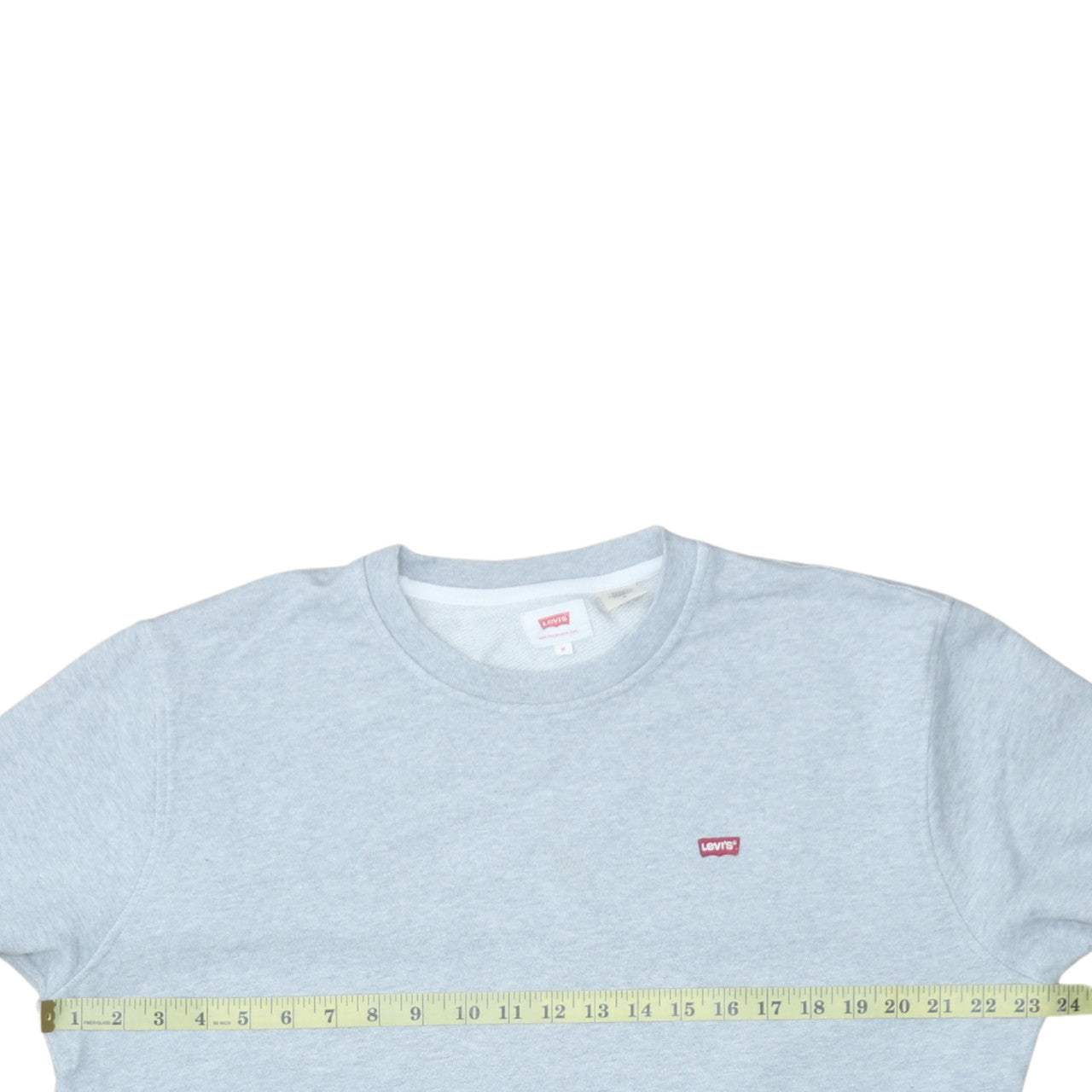 Levi's Men's Grey Crew Neck Pullover Sweatshirt Size M