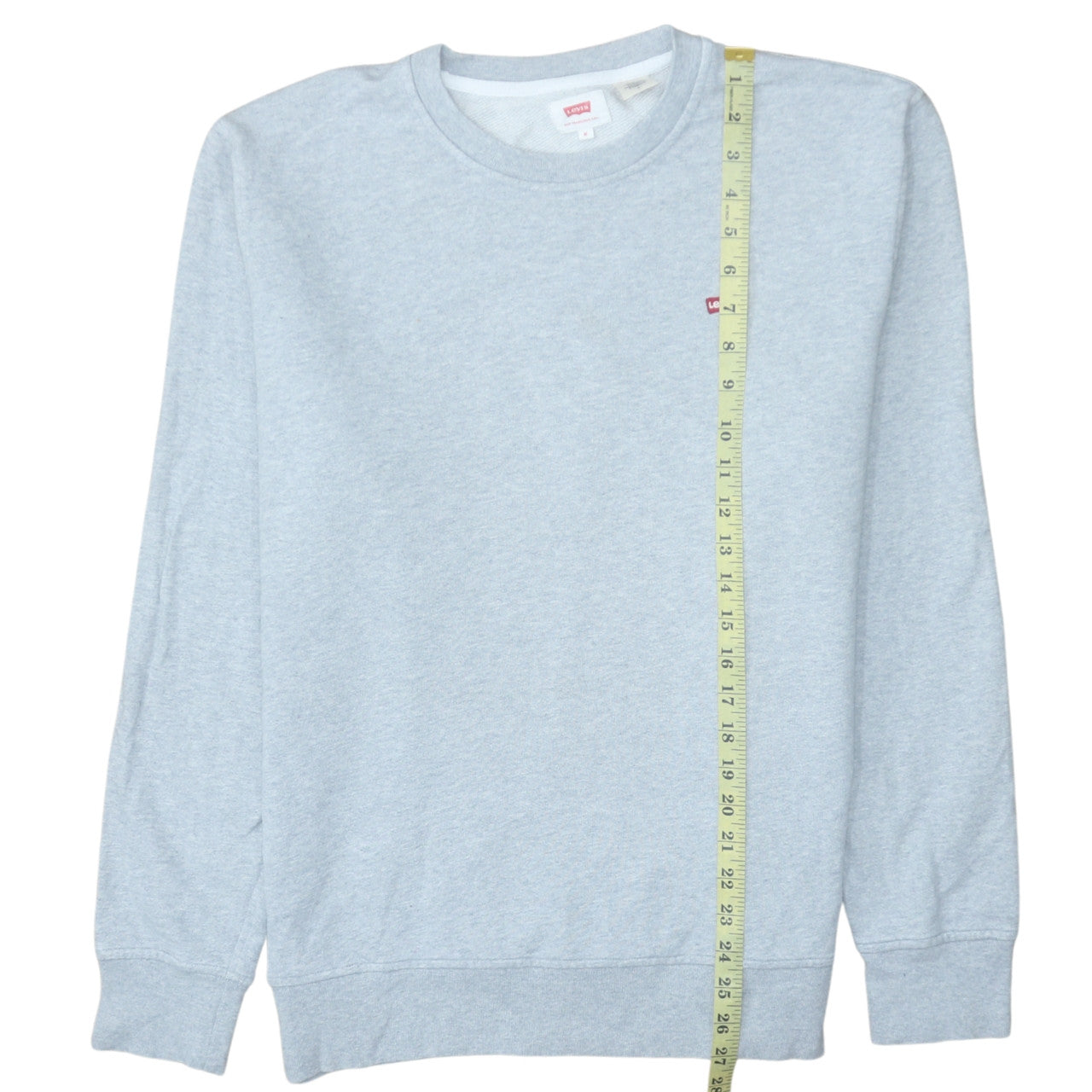 Levi's Men's Grey Crew Neck Pullover Sweatshirt Size M