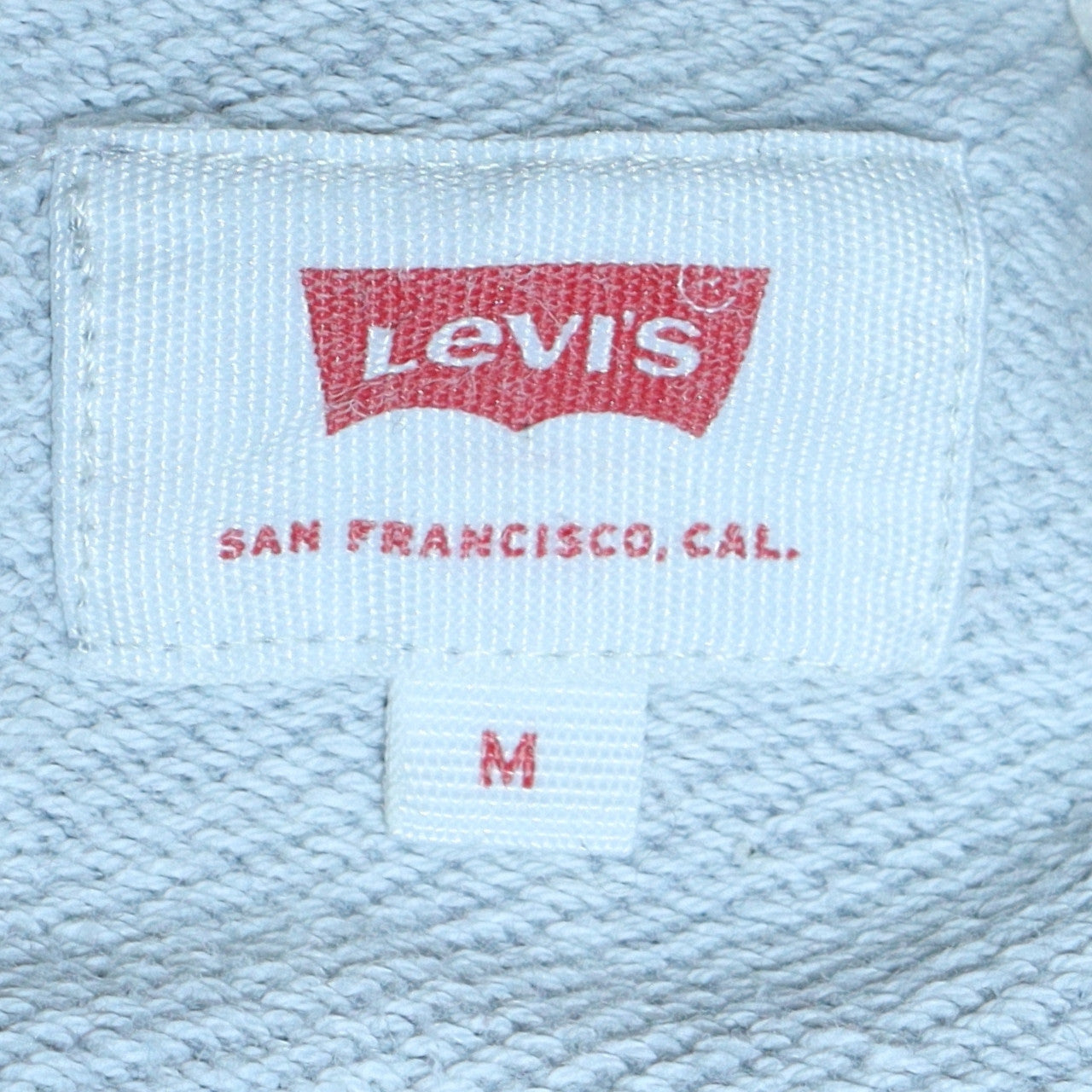 Levi's Men's Grey Crew Neck Pullover Sweatshirt Size M