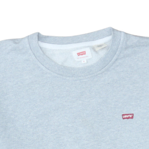 Levi's Men's Grey Crew Neck Pullover Sweatshirt Size M