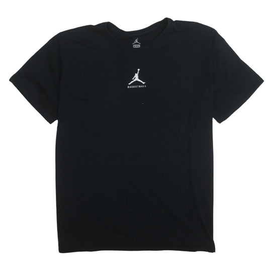 Jordan Dri-Fit Black Basketball Logo Men's XXL T-Shirt