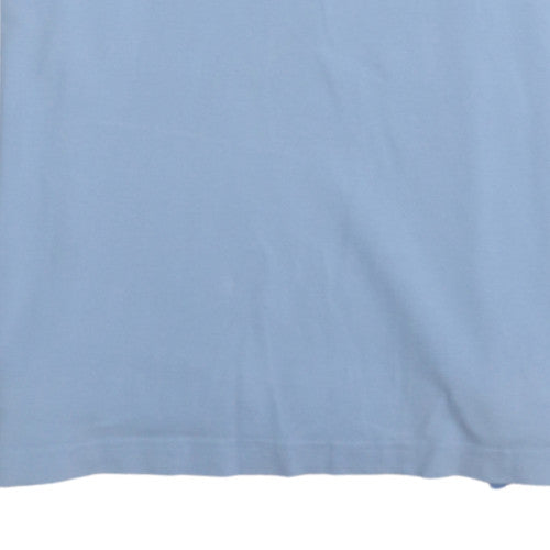 Tommy Hilfiger Men's Blue Regular Fit Short Sleeve Polo Shirt S