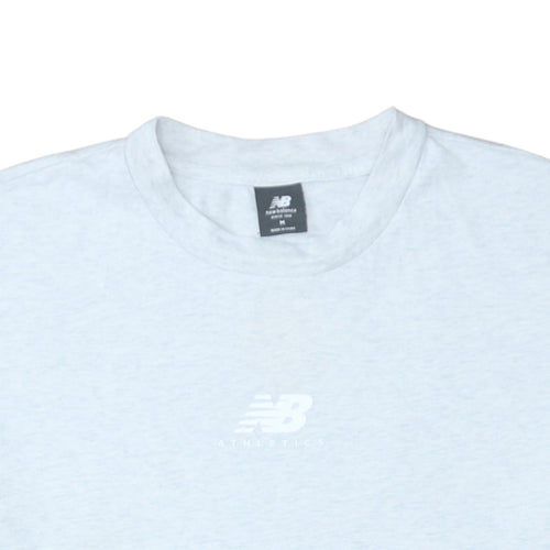 New Balance Men's Grey Medium Athletic Short Sleeve T-Shirt