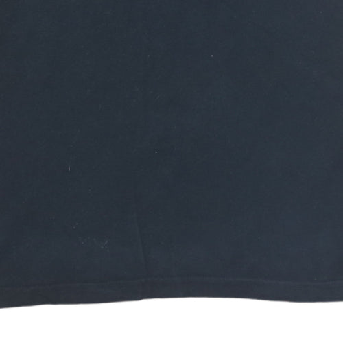 Ellesse Womens Black Cotton Short Sleeve T-Shirt Size 12