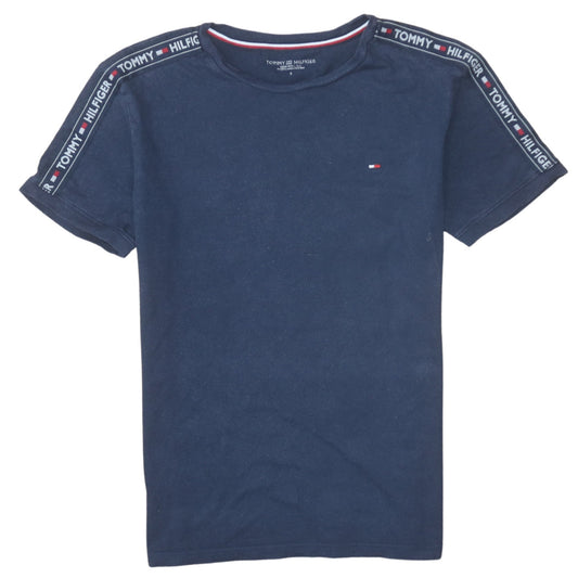 Tommy Hilfiger Men's Navy Blue Short Sleeve Crew Neck T-Shirt Size S