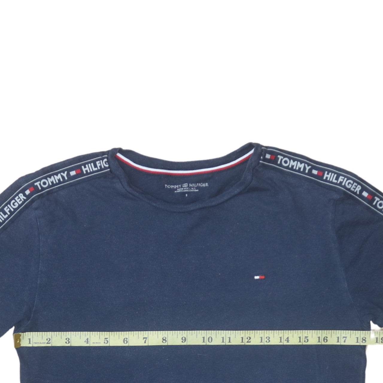 Tommy Hilfiger Men's Navy Blue Short Sleeve Crew Neck T-Shirt Size S