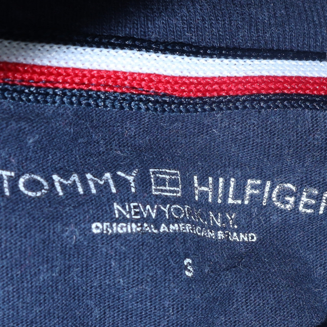 Tommy Hilfiger Men's Navy Blue Short Sleeve Crew Neck T-Shirt Size S