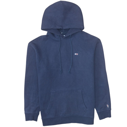 Tommy Jeans Men's Blue Pullover Hoodie Size S Classic Logo