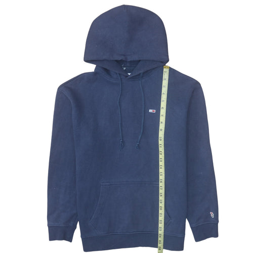 Tommy Jeans Men's Blue Pullover Hoodie Size S Classic Logo