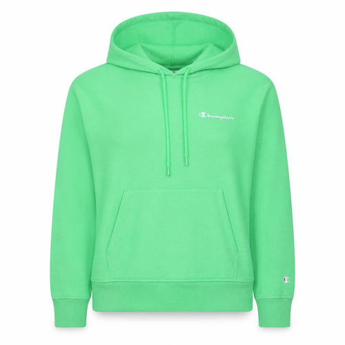 Champion Womens Green XS Pullover Hoodie Cotton Blend Casual