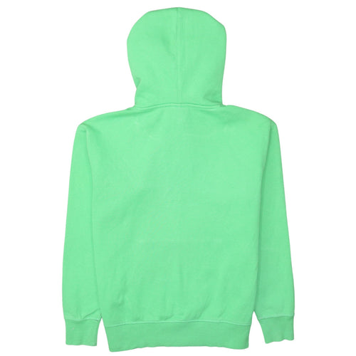 Champion Womens Green XS Pullover Hoodie Cotton Blend Casual