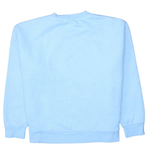 Disney Primark Women Blue Mickey Mouse Pullover Sweatshirt Size M