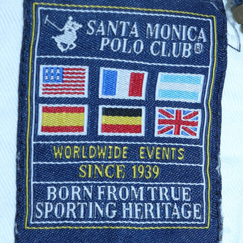 Santa Monica Polo Club Boys Grey 13 Years 1/4 Zip Sweatshirt