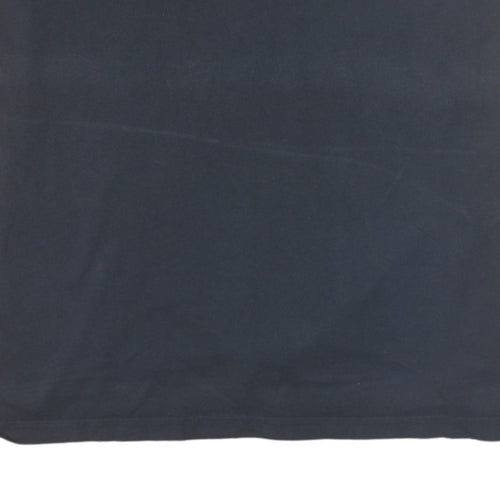 Champion Men's Black Large Embroidered Logo Short Sleeve T-Shirt
