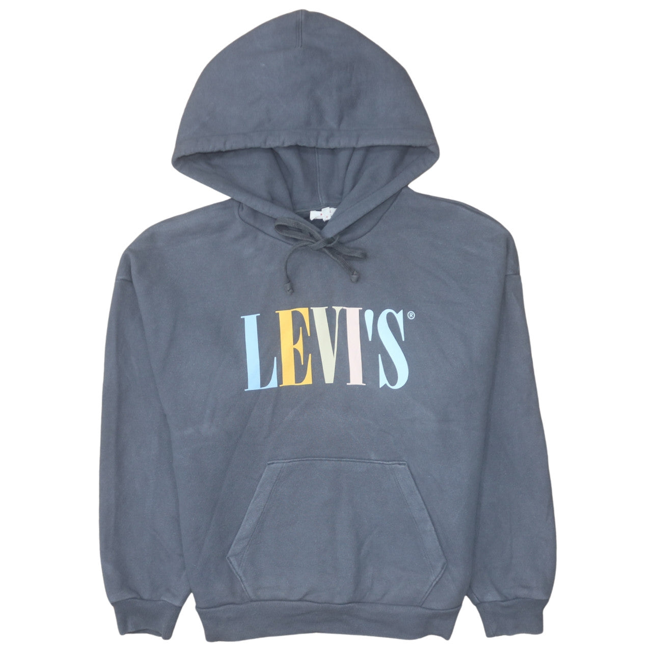 Levi's Women's Black Pullover Hoodie Small Graphic Print Logo