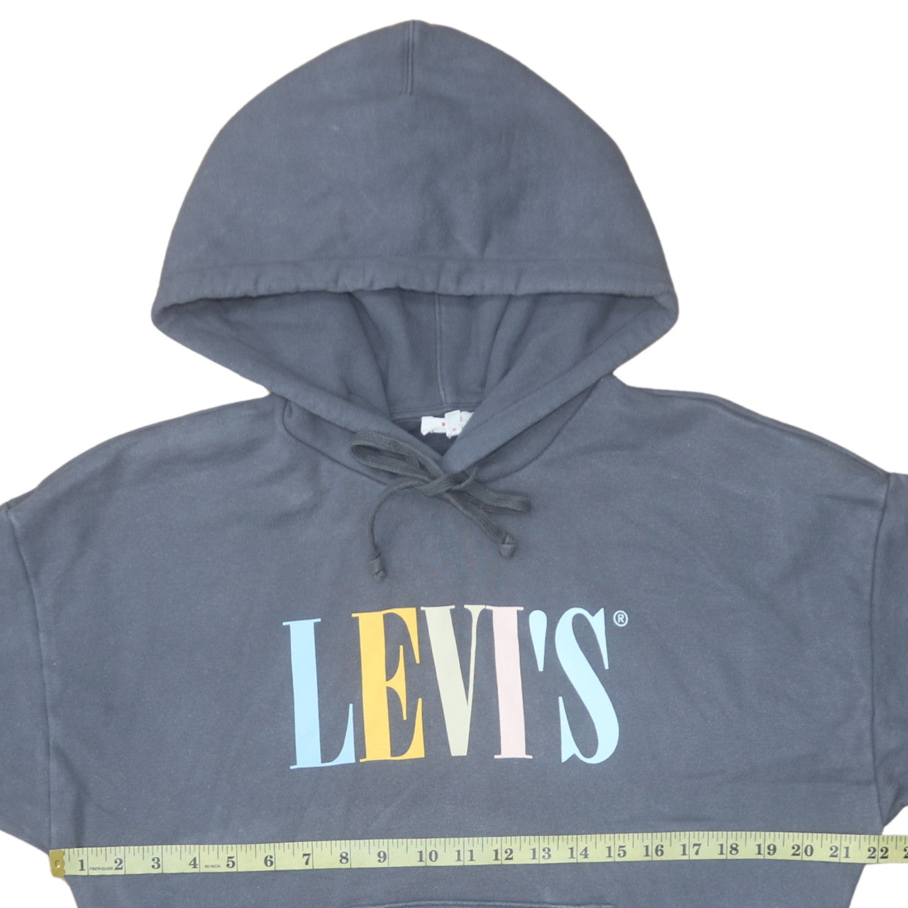 Levi's Women's Black Pullover Hoodie Small Graphic Print Logo