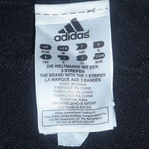 Adidas Men's Black Pullover Sweatshirt M Climalite Football Training Top