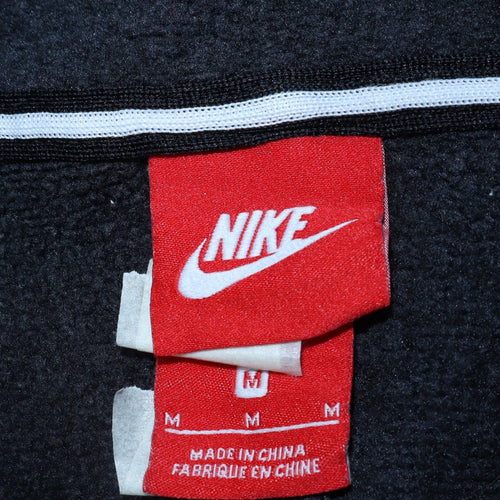 Nike Women’s Black Full Zip Fleece Sweatshirt Size M