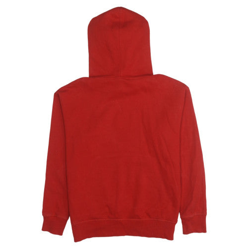 Champion Women's Red Pullover Hoodie Medium Fleece Casual Sweatshirt