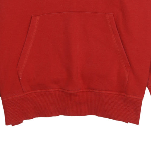 Champion Women's Red Pullover Hoodie Medium Fleece Casual Sweatshirt