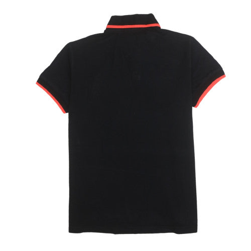 Ralph Lauren Polo Sport Men's Black Slim Fit Cotton Polo Shirt S
