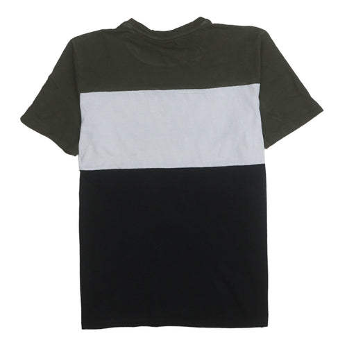 Jack & Jones Men's Multicoloured XL Crew Neck Colourblock T-Shirt