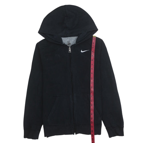 Nike Teens Black Full Zip Hoodie XL Fleece Sweatshirt