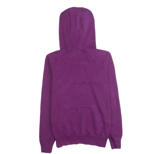 Nike Women Purple Small Pullover Hoodie 100% Cotton Casual Sweatshirt